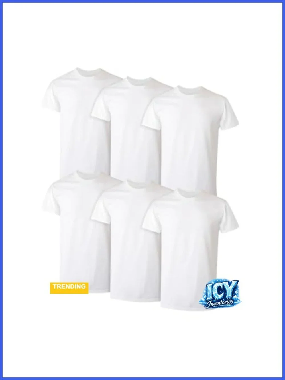 Classic Fit Mens Undershirt Packs Stay-Tucked Cotton Tees Multi-Pack
